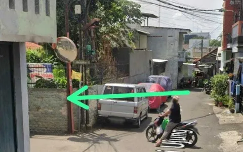 Dilelang Rumah 2 Lantai di Pancoran, Jakarta Selatan