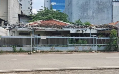 Tanah dan Rumah Jl. Wijaya Kusuma Kota Bambu Utara Cocok Untuk Kost, Palmerah, Slipi, Jakarta Barat