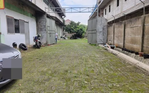 Dijual Gudang dan Tanah 936 m2 di Meruya, Jakarta Barat