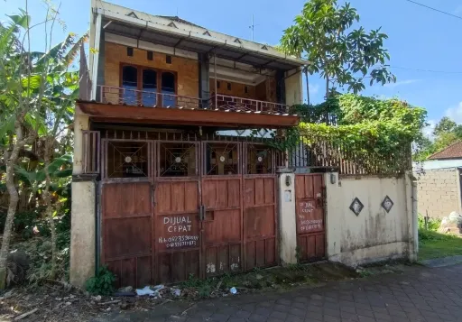 Lelang Rumah 2 lantai, Jl. Mawar Badung, Bali