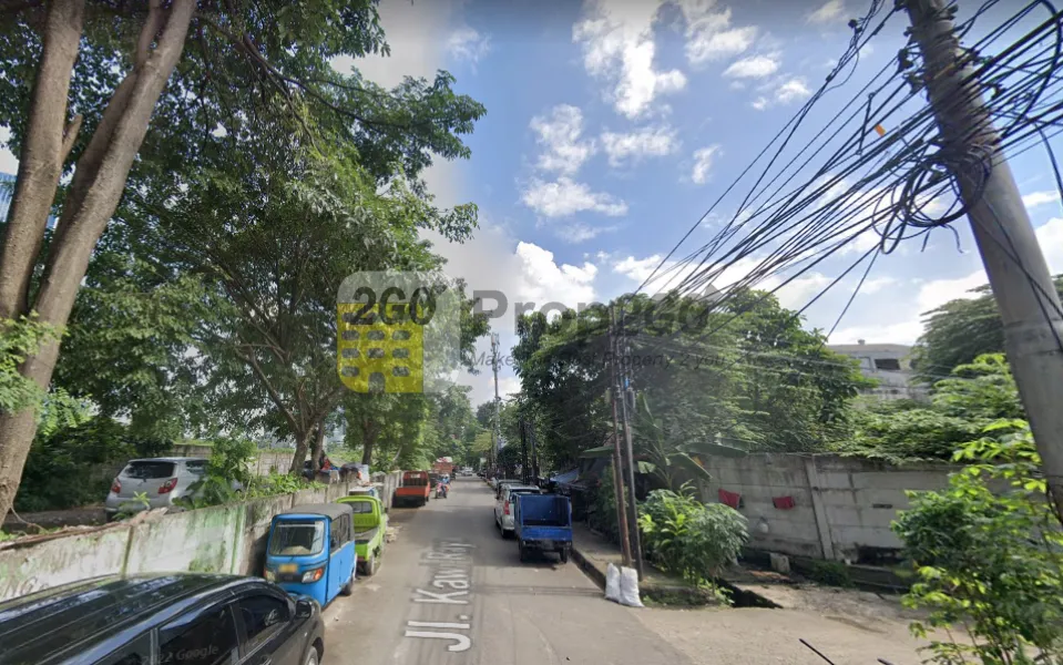 Lelang Tanah Luas 505 M2, Jl. Kawi Raya Setiabudi Jakarta Selatan