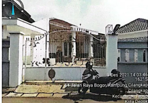 Lelang Rumah Mewah Kelurahan Cilangkap Depok, Jawa Barat