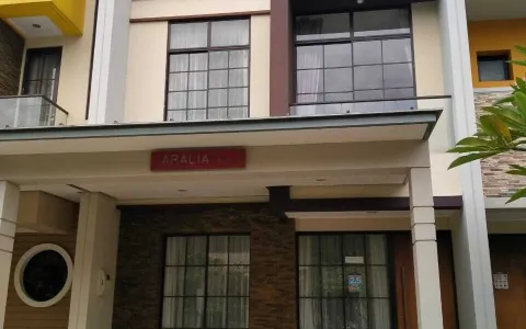 Rumah PIK 2 cluster Arcadia Boulevard 8x15 Semi Furnished, Penjaringan, Jakarta Utara