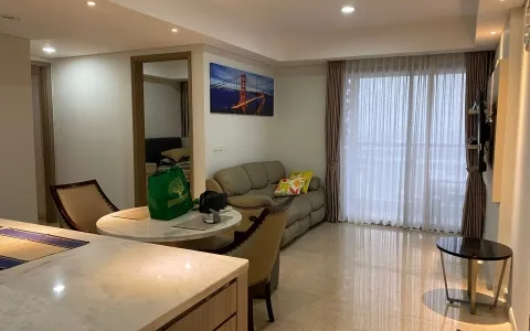 Apartemen Gold Coast Tower Atlantic 2 BR (Full Furnished Mewah), PIK, Jakarta Utara