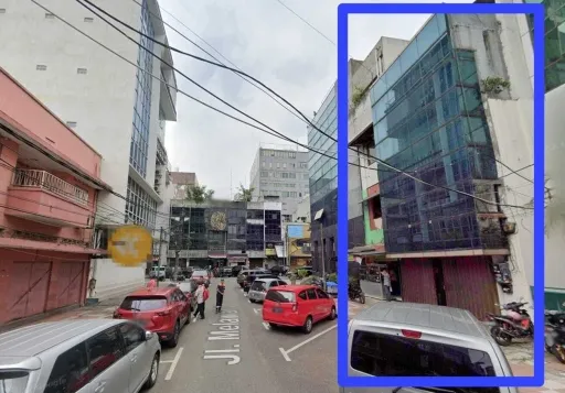 Lelang Ruko 4 Lantai Blok M Square, Jl. Melawai, Jakarta Selatan