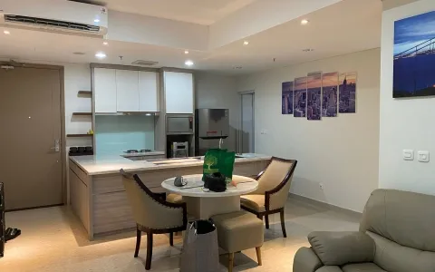 Apartemen Gold Coast Tower Atlantic 2 BR (Full Furnished Mewah), PIK, Jakarta Utara