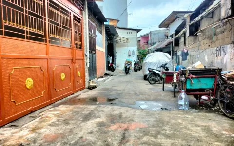 Lelang Rumah 2 lantai, Jl. Jendraloka, Petamburan,Jakarta Barat