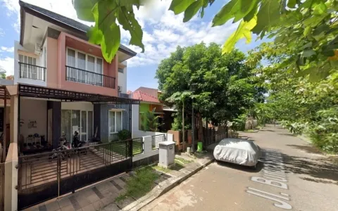 Lelang Rumah 1 Lantai, Taman Internasional Village, Surabaya