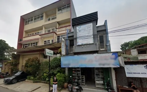 Lelang Rumah 2 lantai, (Cocok utk Usaha) Cipayung, Jakarta Timur