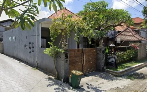 LELANG RUMAH 2 LANTAI JL SEKAR TUNJUNG, DENPASAR, BALI