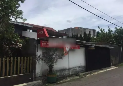 Lelang Rumah 1 lantai, Komplek BPKP, Bandung Kulon, Jawa Barat