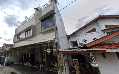 LELANG RUMAH 2 LANTAI KOMPLEK TVRI PONDOK MELATI, KOTA BEKASI