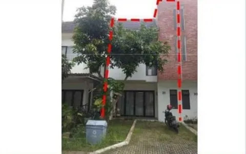 LELANG RUMAH 2 LANTAI PERUMAHAN VIDA BEKASI, CLUSTER BOTANICAL, BEKASI