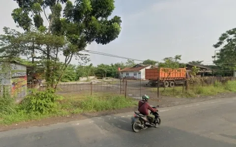 LELANG TANAH & BANGUNAN (EX TOKO BANGUNAN) JL RAYA SERANG CIBARUSAH, BEKASI