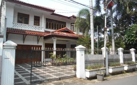 Lelang Rumah Mewah 2 lantai, Gandaria Utara, Kebayoran Baru, Jaksel