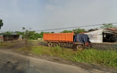 LELANG TANAH & BANGUNAN (EX TOKO BANGUNAN) JL RAYA SERANG CIBARUSAH, BEKASI