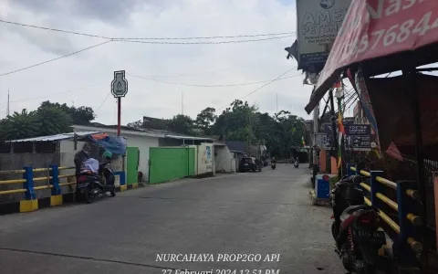 Lelang Ruko 2 Lantai, Kondisi Kosong Larangan Utara, Tangerang