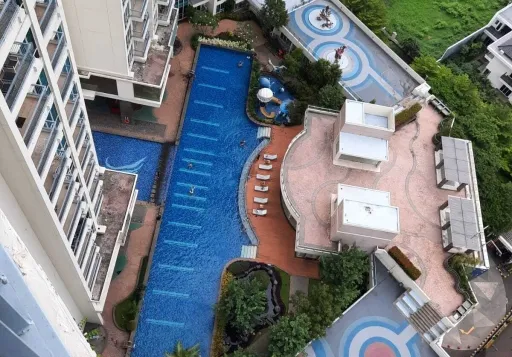 DIJUAL CEPAT Apartemen Ancol Mansion 1BR Unfurnished View Kolam Renang, Jakarta Utara