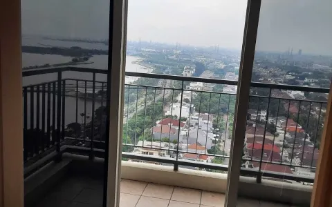 DIJUAL CEPAT Apartemen Ancol Mansion 1BR Unfurnished View Kolam Renang, Jakarta Utara