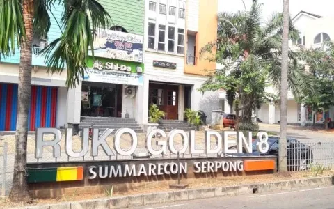 JUAL CEPAT, Ruko Golden 8 Summareco Gading serpong, Tangerang  Selatan